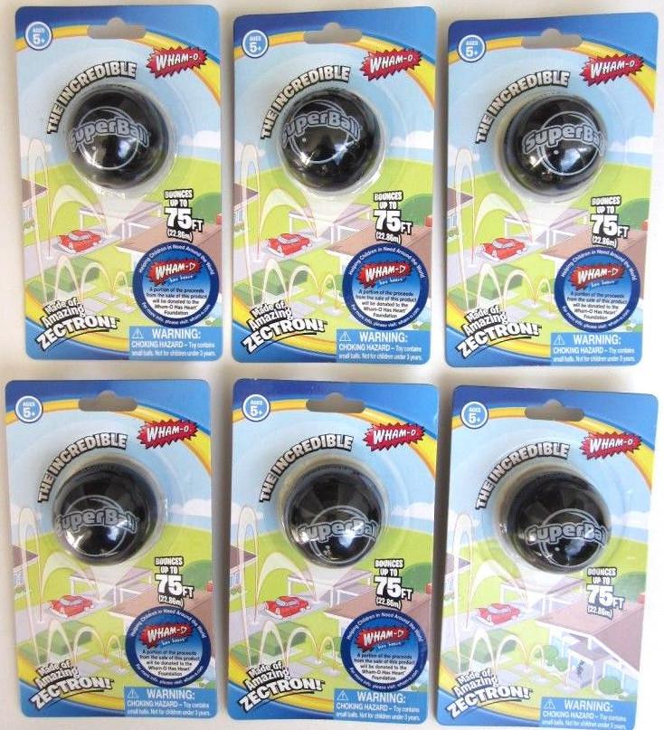 6 Replacement Rubber Balls for Lapidary Tumblers