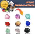 Professional Rock Tumbler Kit with Learning Guide