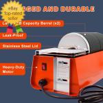 Professional Rock Tumbler Kit with Learning Guide