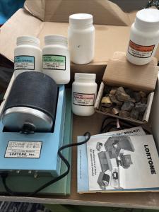 Lortone 3A Single Barrel Rotary Rock Tumbler