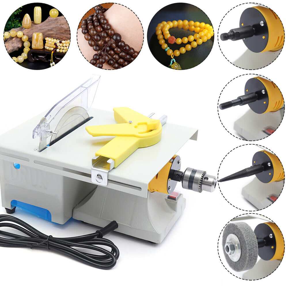 Gem Rock Polishing Grinder - Table Wheel Machine