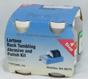 Lortone 4-Step Rock Polishing Abrasive Kit
