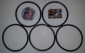 Replacement Drive Belt 5 Pack for Lortone Tumblers