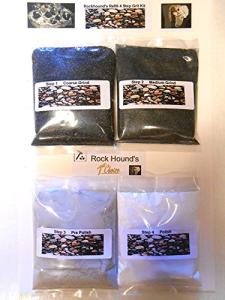 Rock Tumbler Grit Kit for Polishing Rocks