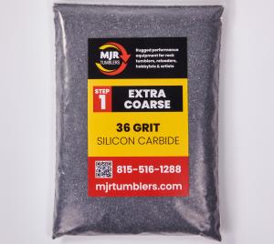 36 Grit Extra Coarse Silicon Carbide for Tumbling