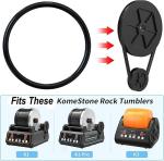 Replacement Drive Belts for LORTONE and KomeStone Tumblers