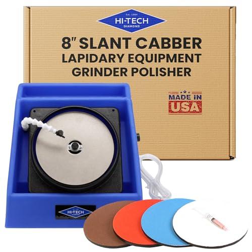 8" Slant Cabber Rock Grinder and Polisher