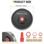 6 Inch Diamond Lapidary Wheel 180 Grit