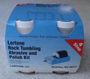 Lortone 4-Step Rock Polishing Abrasive Kit