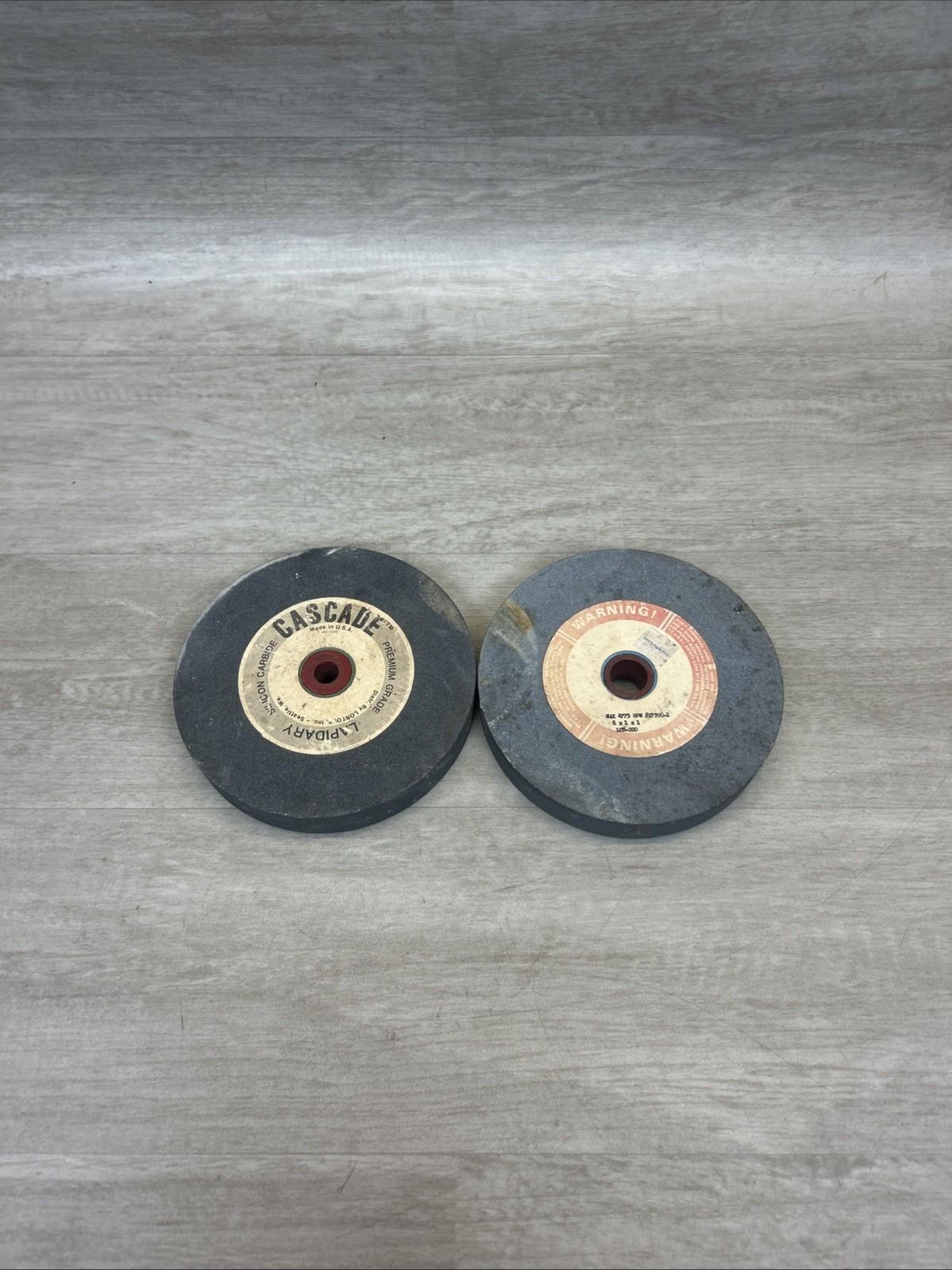 6" Silicon Carbide Lapidary Wheels for Grinders