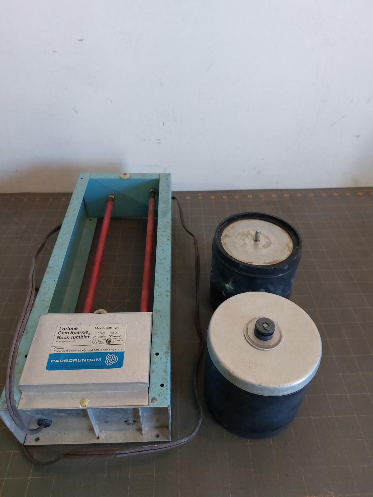 Lortone 33B Rotary Tumbler with Drums