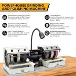 CabKing 8" Cabbing Machine for Rock Polishing