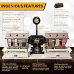 CabKing 8" Cabbing Machine for Rock Polishing