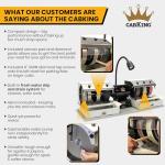 CabKing 8" Cabbing Machine for Rock Polishing