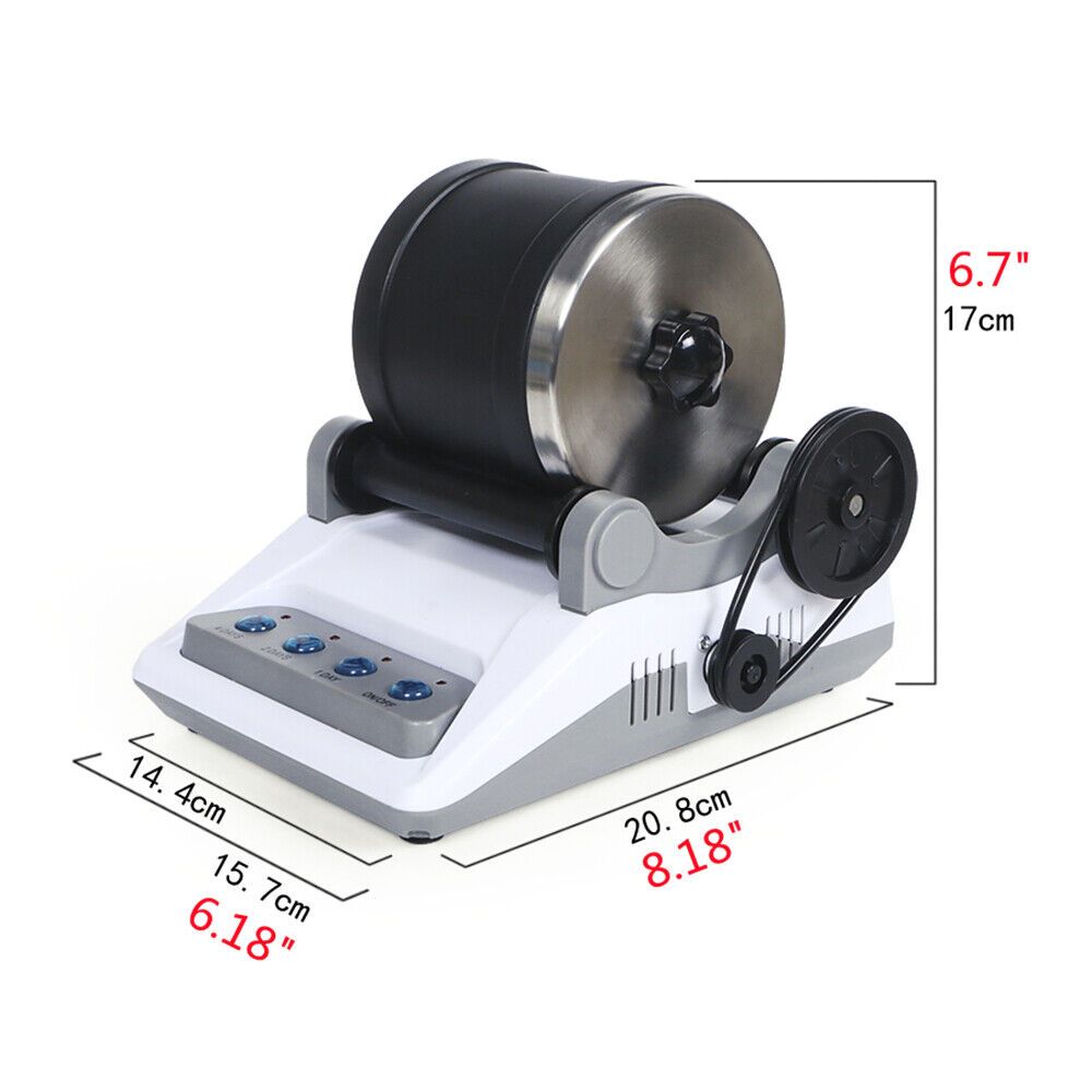 Rock Grinder Polishers: Professional Tumbler Kit with 4 Polishers