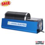 Electric Double Drum Rock Polisher Tumbler 6 lb