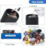 6LB Double Drum Rock Tumbler Polisher