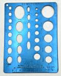 Gem-Temp & Lortone Aluminum Stencils - 11 Pack