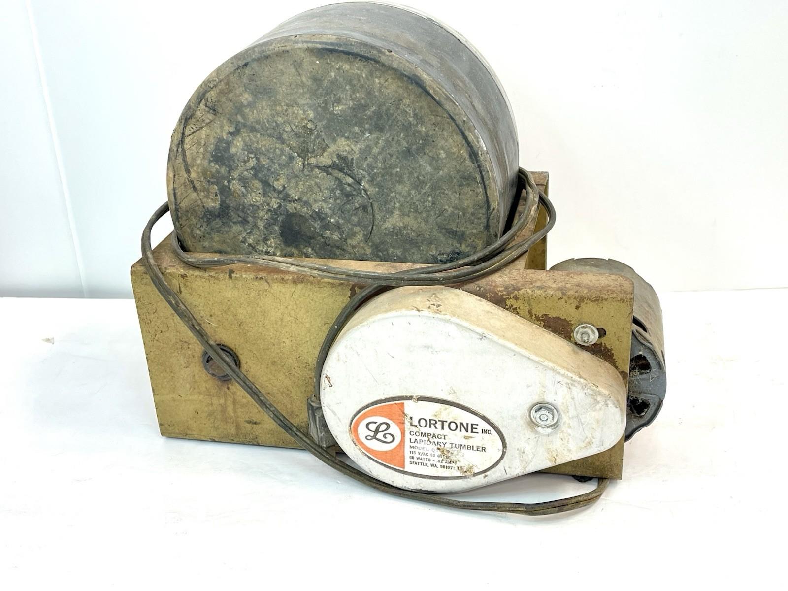 Lortone QT6 Gemstone Rotary Rock Tumbler