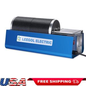 6LB Electric Rock Tumbler Double Drum Polisher