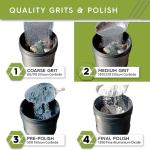 Polly Plastics Medium Silicone Carbide Grit Refill