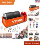 Double Drum 6LB Rock Tumbler Polisher Kit