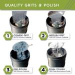 Polly Plastics Rock Tumbler Grit and Polish