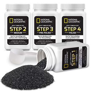 National Geographic Rock Tumbler Grit and Polish Kit