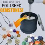 6-in-1 Rock Tumbler Complete Grit Set