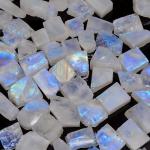 Rainbow Moonstone Rough Gems for Jewelry Making
