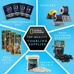 National Geographic Rock Tumbler Refill Kit with Gemstones