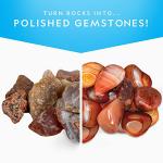 Agate Rock Tumbler Refill Kit with Grit