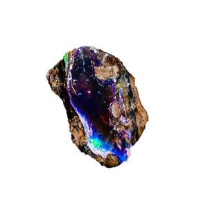 Ethiopian Black Opal Rough Gemstones for Tumbling