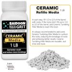 6-in-1 Rock Tumbler Complete Grit Set