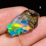 Ethiopian Opal Rough Gemstones for Tumbling & Jewelry