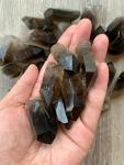 Natural Smoky Quartz Crystal Points for Crafts
