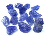 Natural Rough Tanzanite Crystals for Tumbling & Jewelry