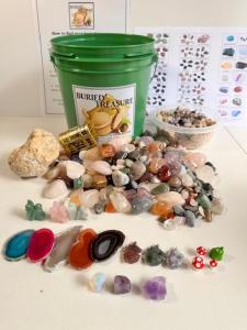 Fairy Themed Gemstone Mining Bucket for Kids