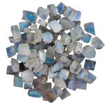 Rainbow Moonstone Raw Crystals for Jewelry Making