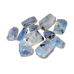Rainbow Moonstone Rough Crystals for Tumbling and Jewelry