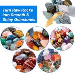 EyaeyaO Rock Tumbler Grit and Polish Kit