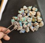 20 Pcs Ethiopian Opal Rough Gemstones for Jewelry
