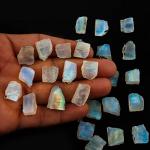Rainbow Moonstone Raw Crystals for Jewelry Making
