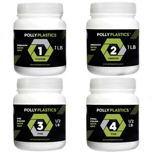 Rock Tumbler Grit and Polish Media Kit