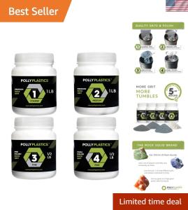 Rock Tumbler Grit and Polish Media Kit