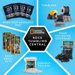 National Geographic Rock Tumbler Grit and Polish Kit