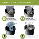 Rock Tumbler Grit and Polish Media Kit
