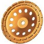 KSEIBI 9" Diamond Grinding Wheel for Angle Grinders