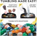 National Geographic Rock Tumbler Grit and Polish Set