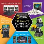 National Geographic Rock Tumbler Grit and Polish Set